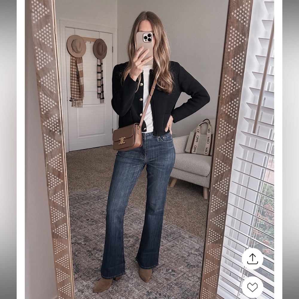 J. Crew Skinny flare jean in Wakeman wash Size 26 NWT